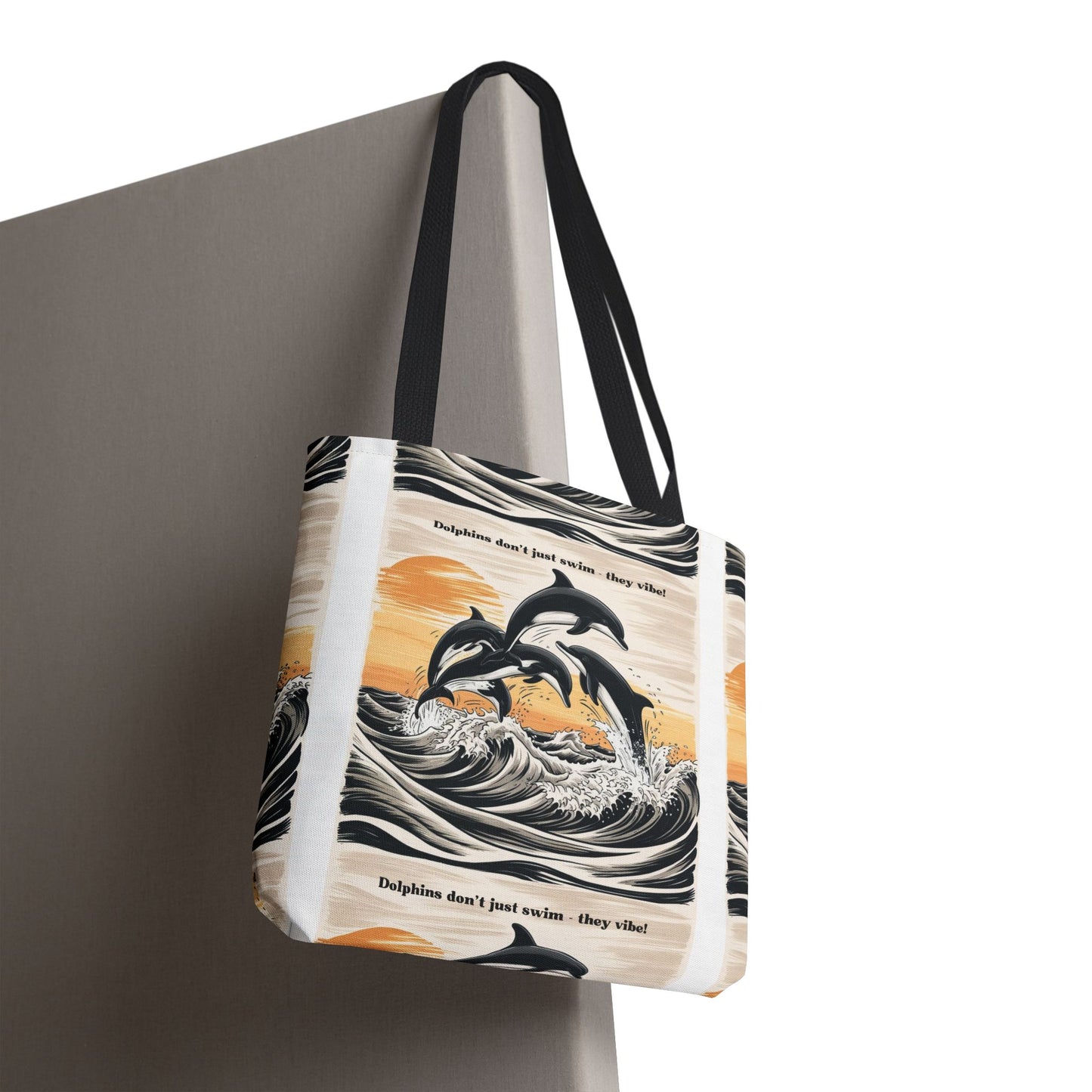 Dolphins Vibe Tote Bag