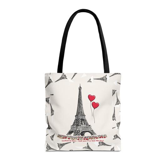 Love in Paris Tote Bag