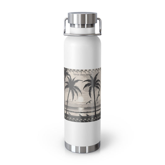 Ultimate Beach Hustlers Insulated Water Bottle - 22oz Copper Travel Flask